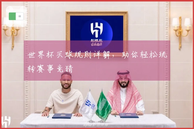 世界杯买球规则详解，助你轻松玩转赛事竞猜